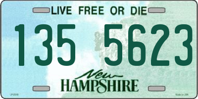 NH license plate 1355623