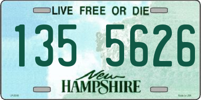 NH license plate 1355626