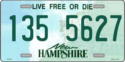 NH license plate 1355627