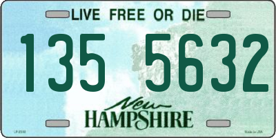 NH license plate 1355632