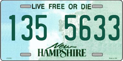 NH license plate 1355633