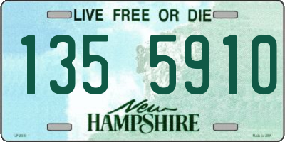 NH license plate 1355910