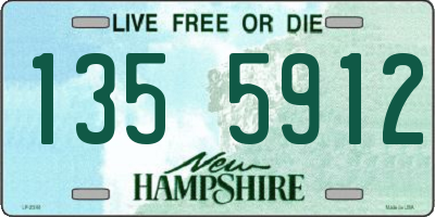 NH license plate 1355912