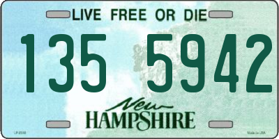 NH license plate 1355942