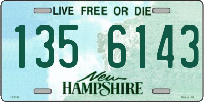 NH license plate 1356143