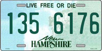 NH license plate 1356176