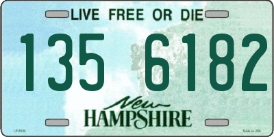 NH license plate 1356182