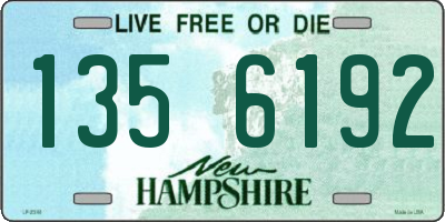 NH license plate 1356192