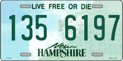 NH license plate 1356197