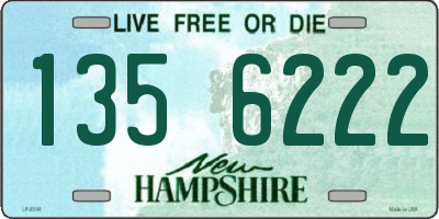 NH license plate 1356222