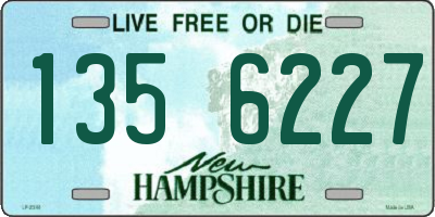 NH license plate 1356227
