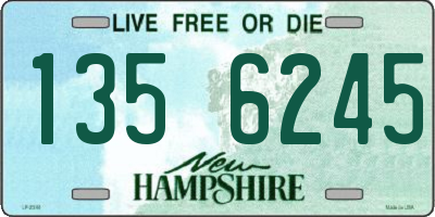 NH license plate 1356245