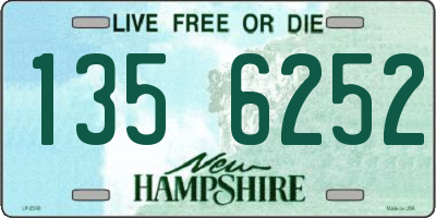 NH license plate 1356252