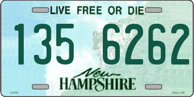 NH license plate 1356262