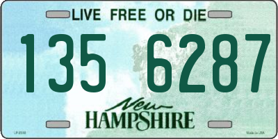 NH license plate 1356287