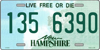 NH license plate 1356390
