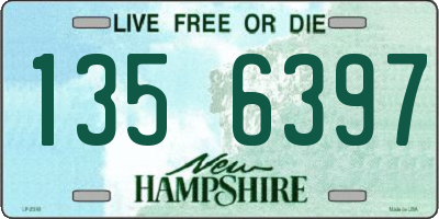 NH license plate 1356397