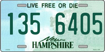 NH license plate 1356405