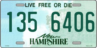 NH license plate 1356406