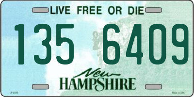 NH license plate 1356409