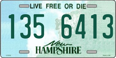 NH license plate 1356413