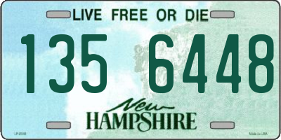NH license plate 1356448