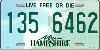 NH license plate 1356462