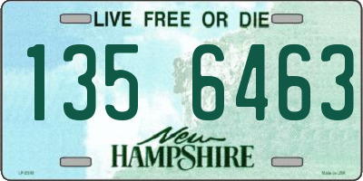 NH license plate 1356463