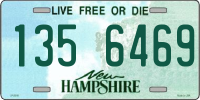 NH license plate 1356469