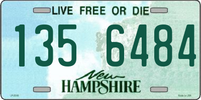NH license plate 1356484