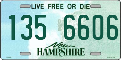 NH license plate 1356606