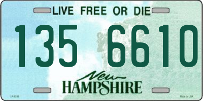 NH license plate 1356610
