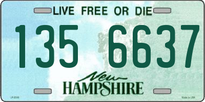 NH license plate 1356637