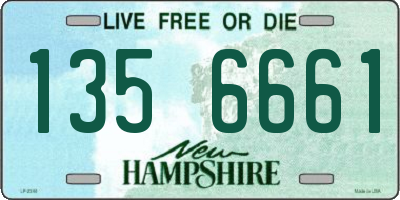 NH license plate 1356661
