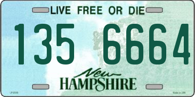 NH license plate 1356664
