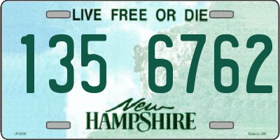 NH license plate 1356762