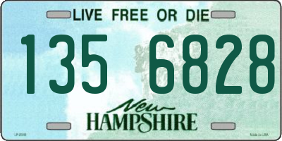 NH license plate 1356828