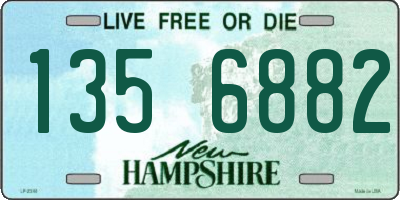 NH license plate 1356882