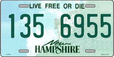 NH license plate 1356955