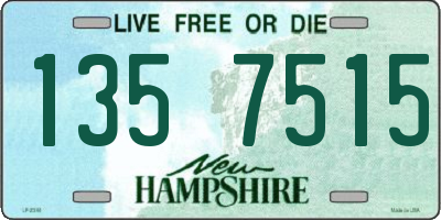 NH license plate 1357515