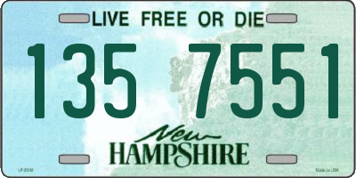 NH license plate 1357551