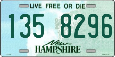 NH license plate 1358296