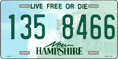 NH license plate 1358466