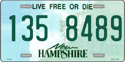 NH license plate 1358489