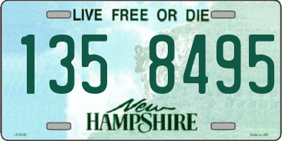 NH license plate 1358495