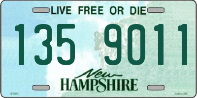 NH license plate 1359011