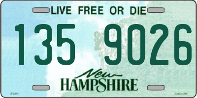NH license plate 1359026