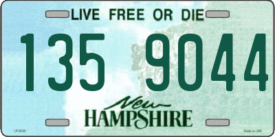 NH license plate 1359044