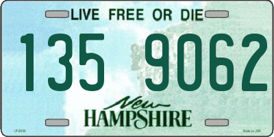 NH license plate 1359062