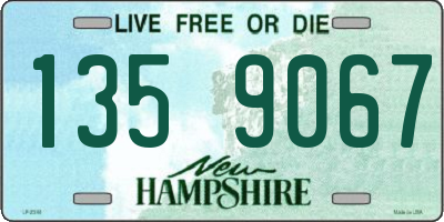 NH license plate 1359067